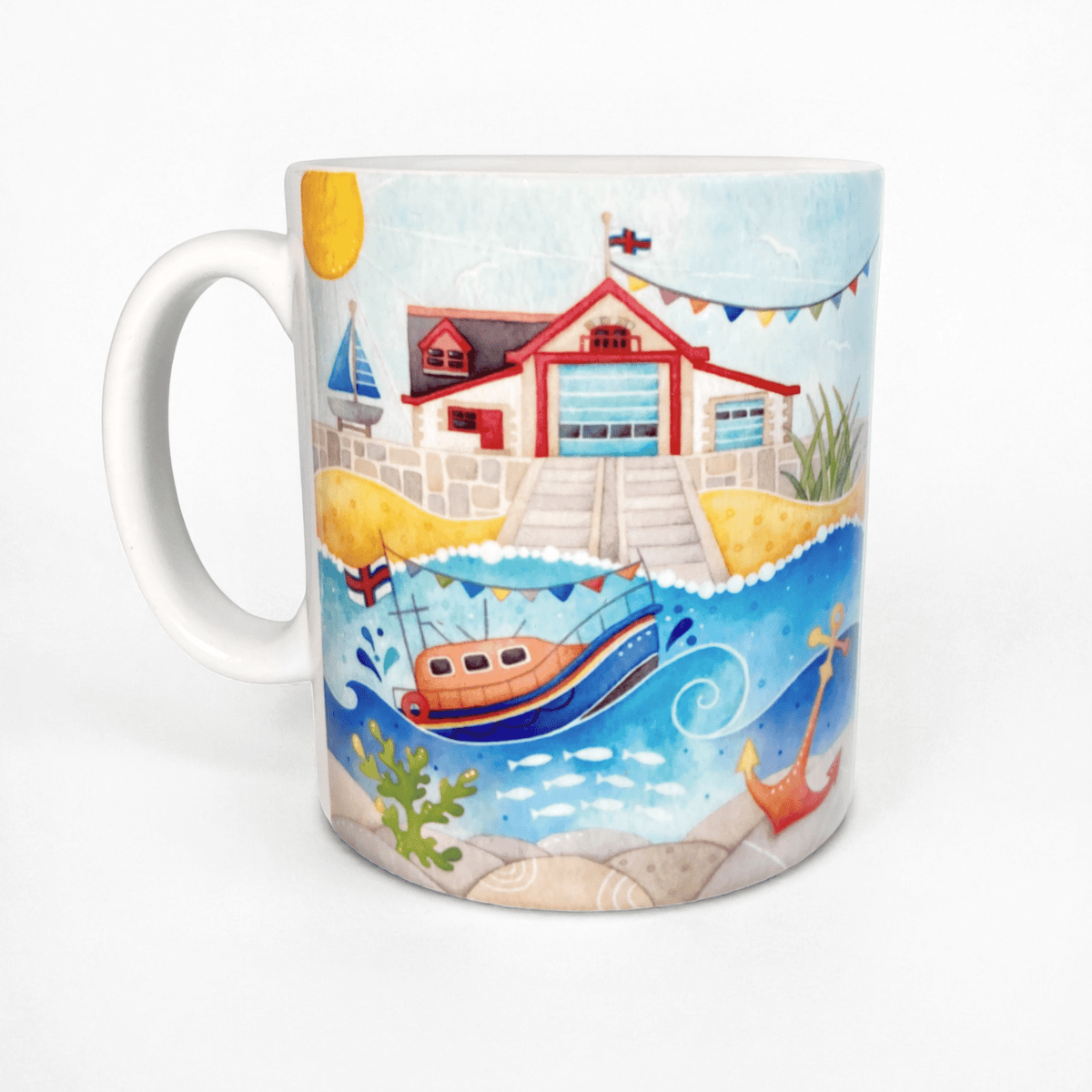 Seaside Mug Set x4 - East Neuk of Fife - Save £4