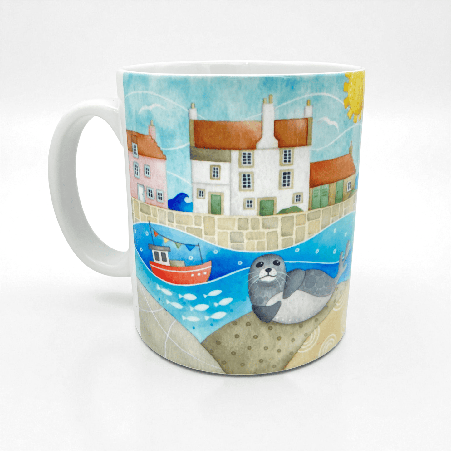 Seaside Mug Set x4 - East Neuk of Fife - Save £4
