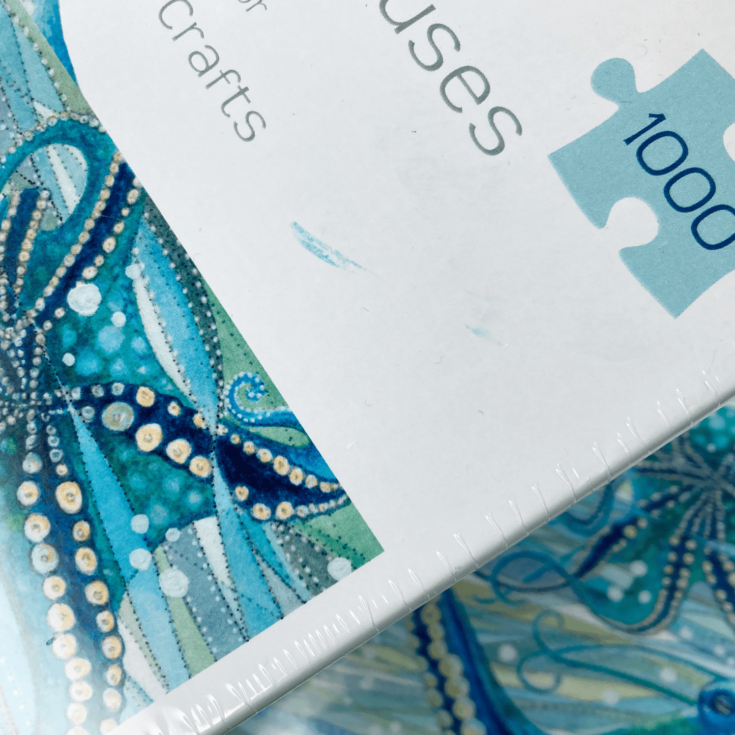 SECOND - Octopus Jigsaw Puzzle - 1000 pieces - Watercolour Painting - East Neuk Beach Crafts