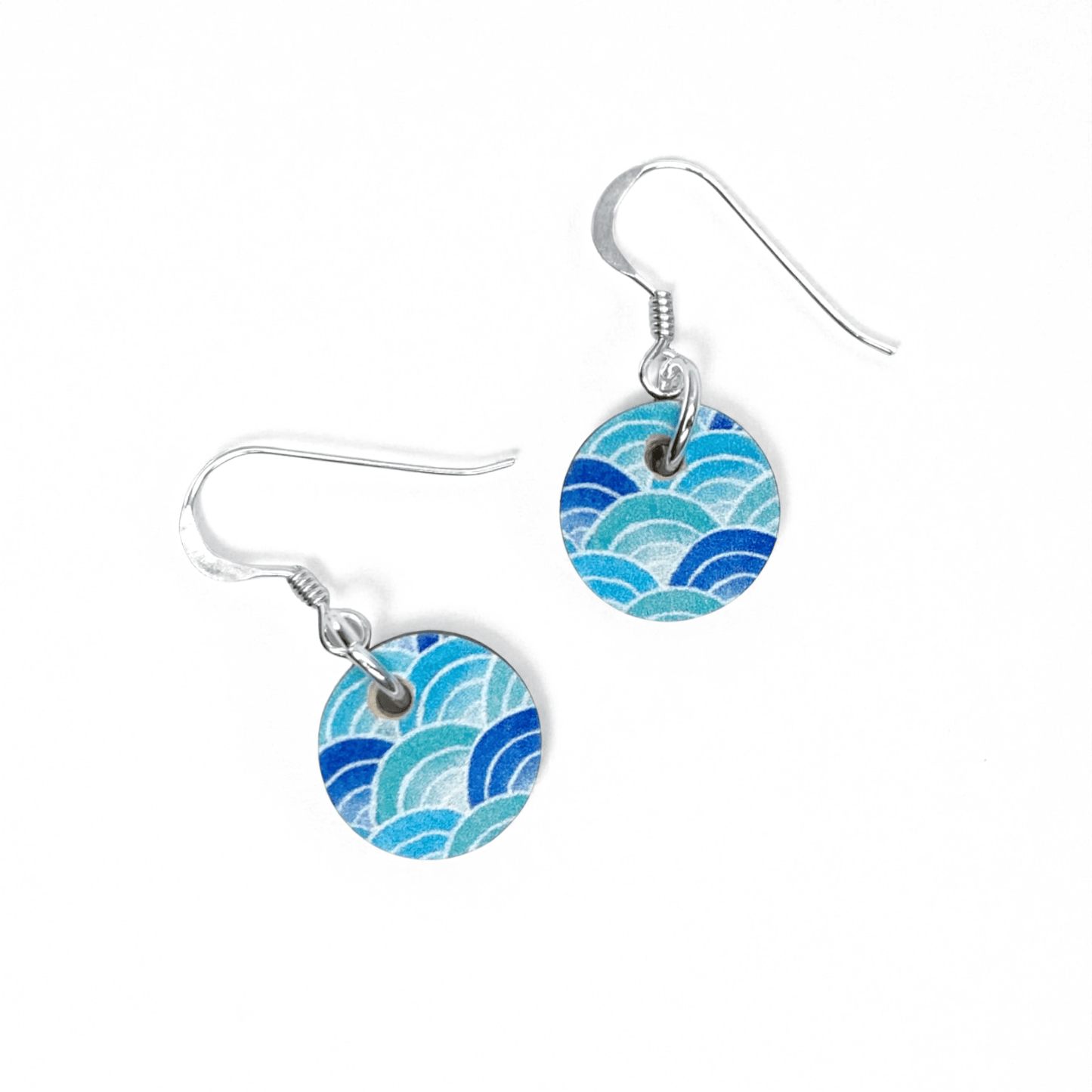 Wave Necklace - Wooden Seaside Pendant - East Neuk Beach Crafts