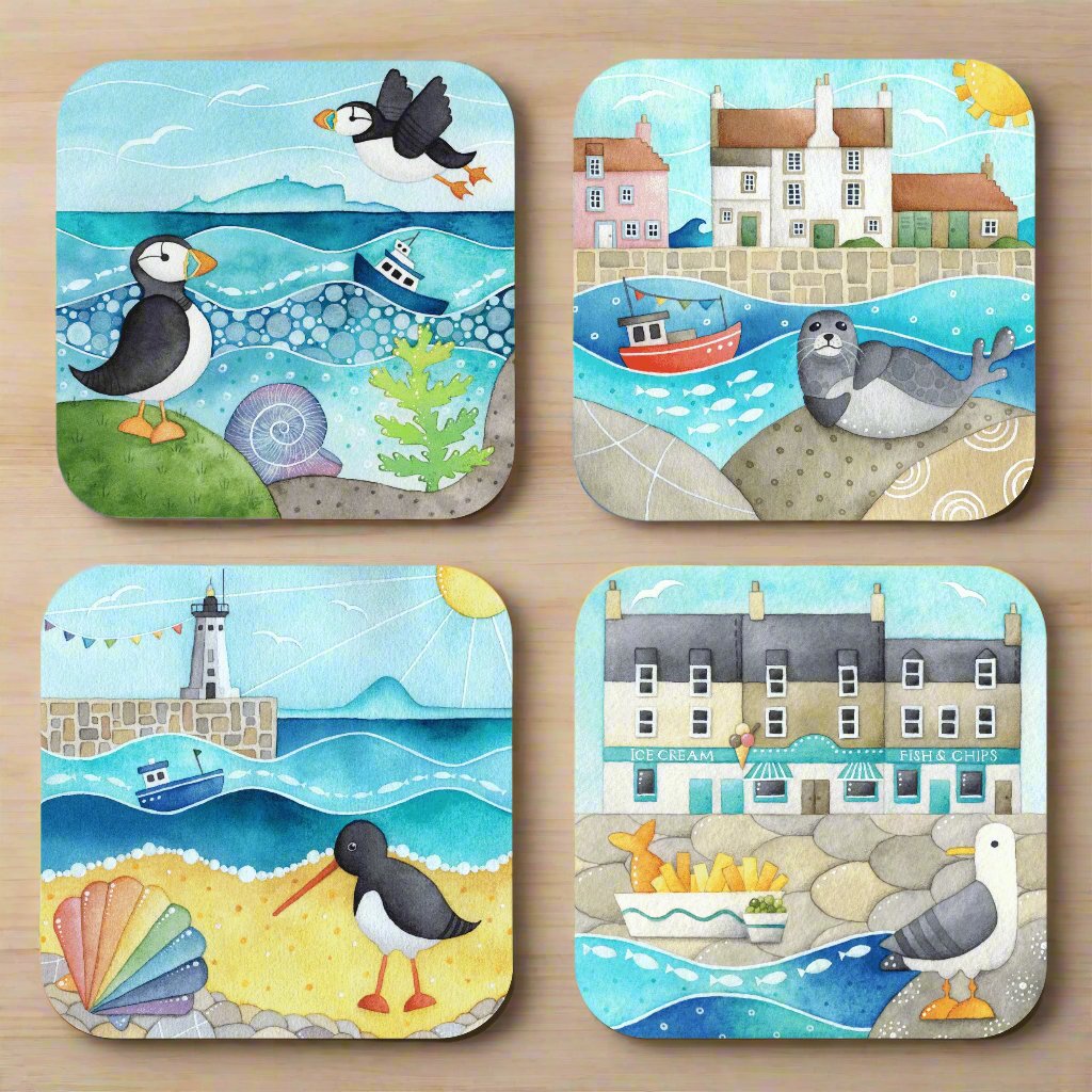Coasters - East Neuk Beach Crafts