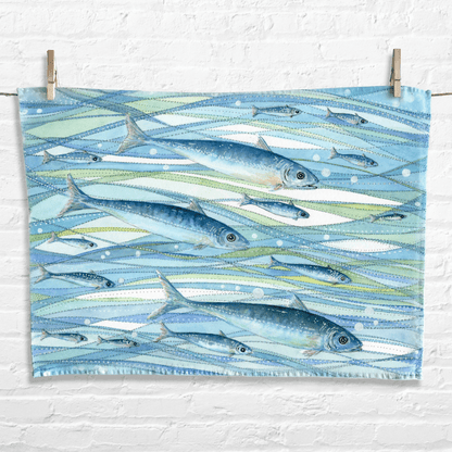 Fish Gift Bundle - Jigsaw, Tea Towel, Coaster, Notebook, Greetings Card - Save £5 - East Neuk Beach Crafts