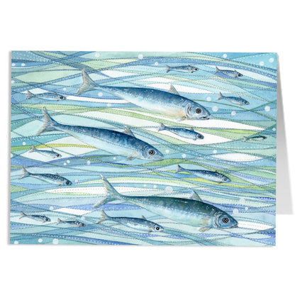 Fish Gift Bundle - Jigsaw, Tea Towel, Coaster, Notebook, Greetings Card - Save £5 - East Neuk Beach Crafts
