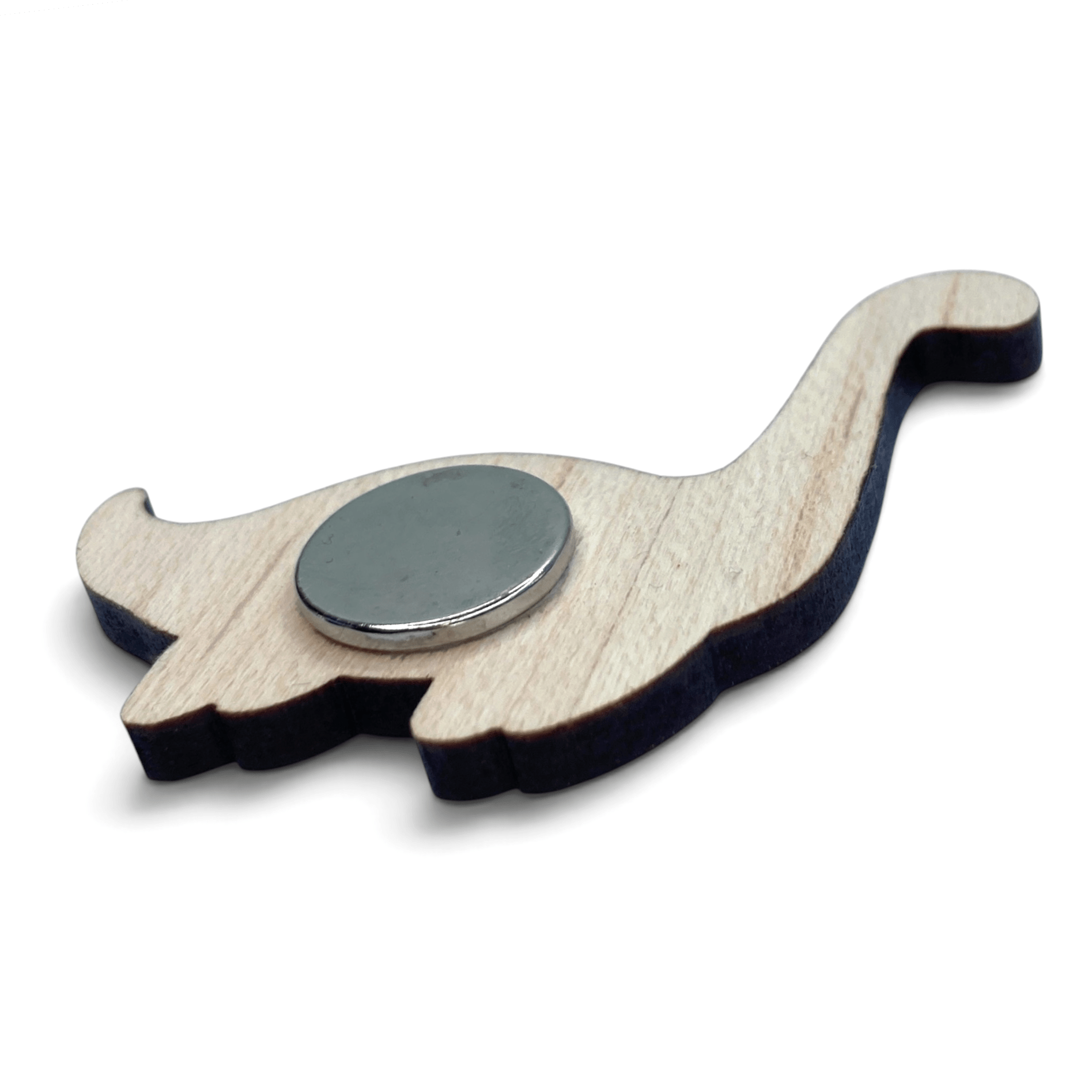 Nessie Fridge Magnet - Loch Ness Monster - Wooden Laser Cut - East Neuk Beach Crafts