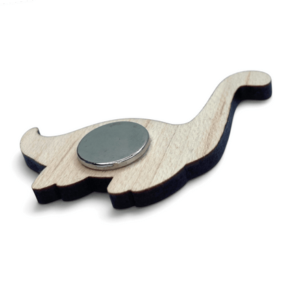 Nessie Fridge Magnet - Loch Ness Monster - Wooden Laser Cut - East Neuk Beach Crafts