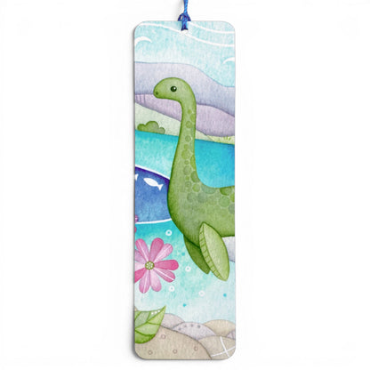 Nessie Metal Bookmark with Tassel - Loch Ness Monster - East Neuk Beach Crafts