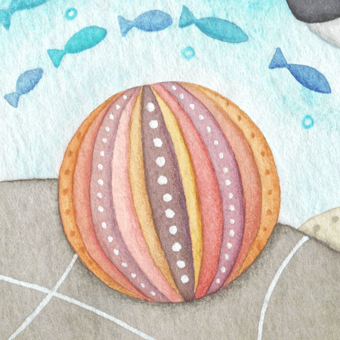 Orca Whale Framed Print - Isle of May Lighthouse - Seaside Watercolour - East Neuk Beach Crafts