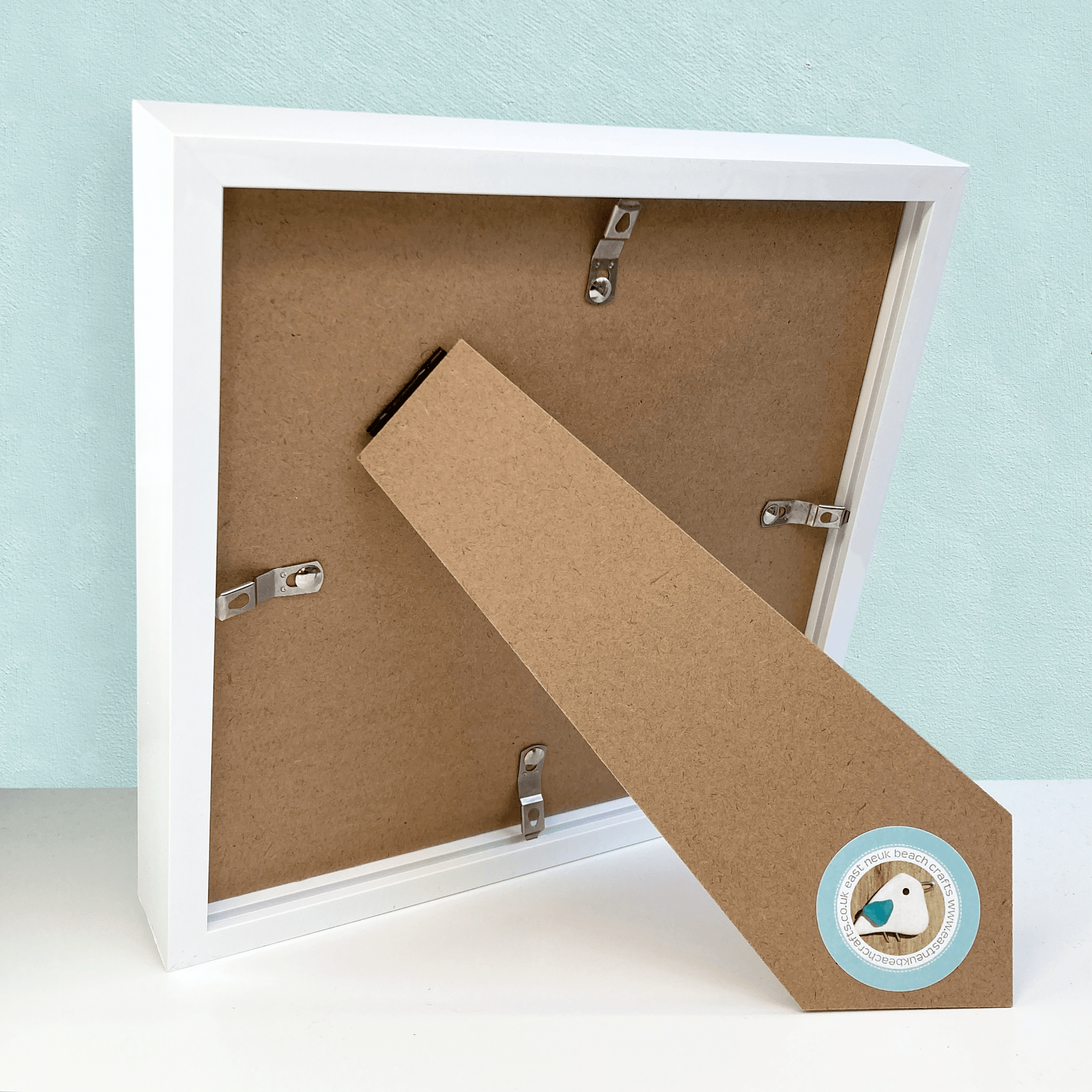 Original Watercolour Painting - The Haven - Snowy Moonlit Scene - East Neuk Beach Crafts