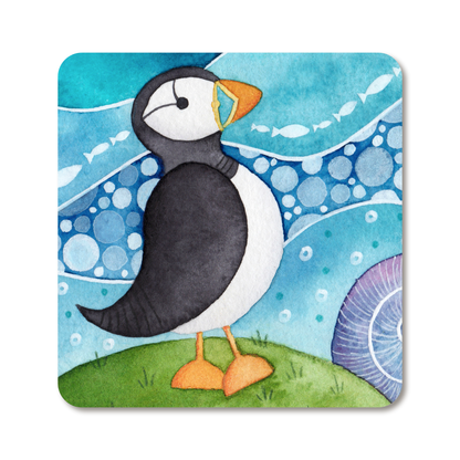Seaside Fridge Magnet Set x4 - Metal - Save £2