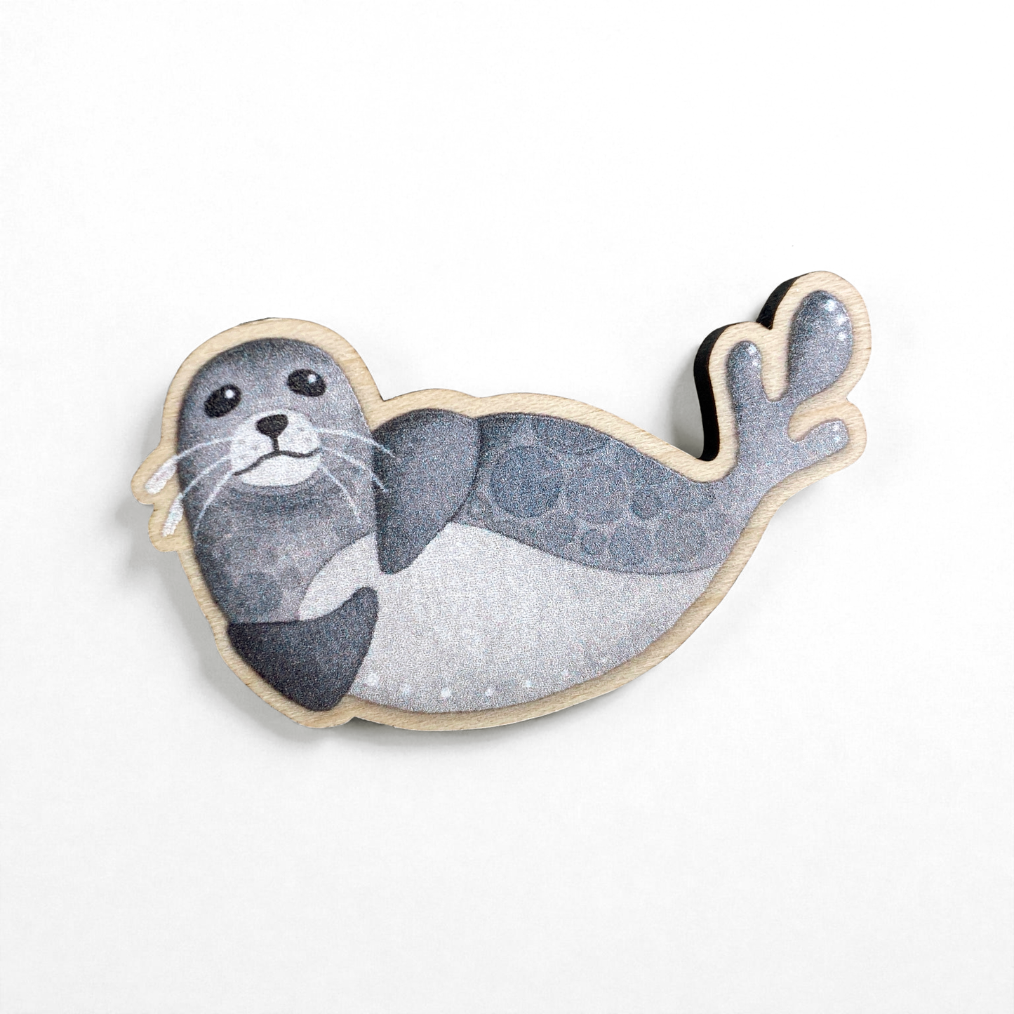 Seal Fridge Magnet - Wooden Laser Cut