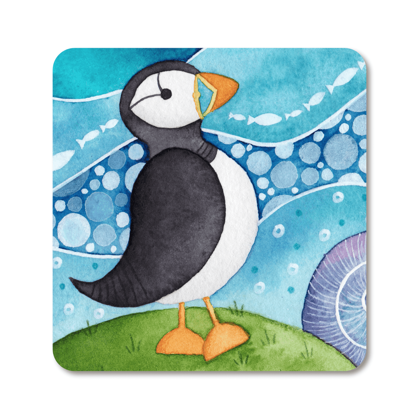 Seaside Fridge Magnet Set x4 - Metal - Save £2