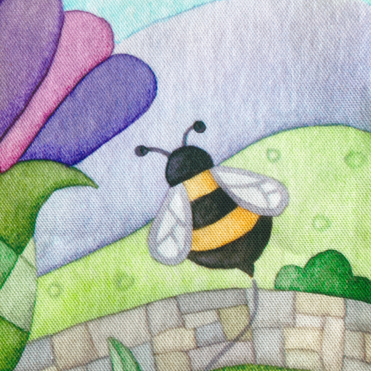 Tote Bag - Scottish Thistle and Bee - Shopping Bag