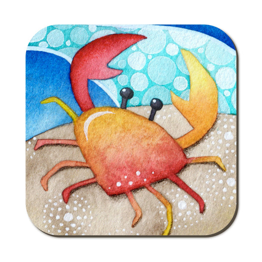 Coaster - Crab - Cute Seaside Animal Friends - East Neuk Beach Crafts