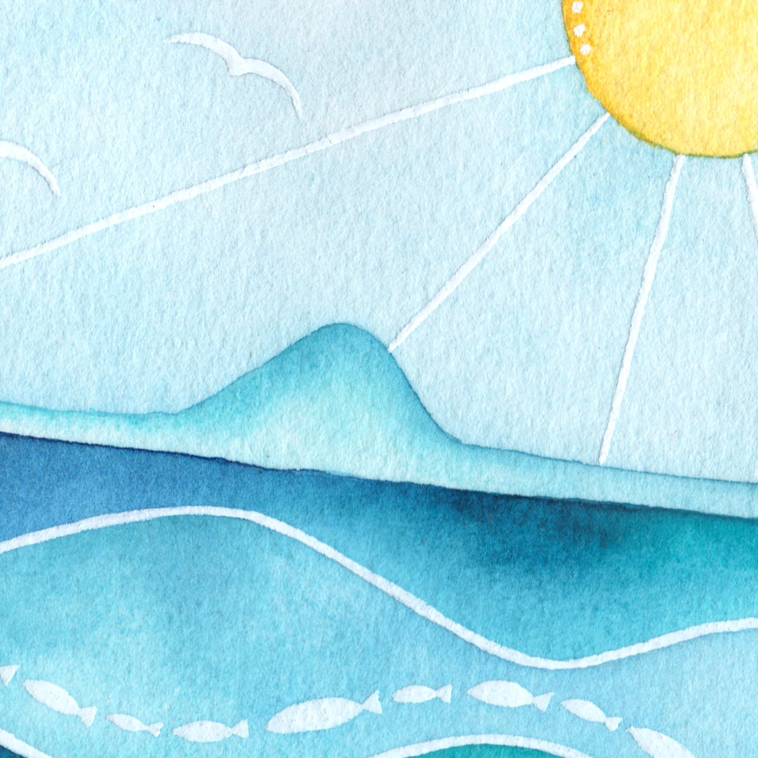 Oystercatcher and Lighthouse Print - Anstruther Seaside Watercolour Painting - Limited Edition Art - East Neuk Beach Crafts